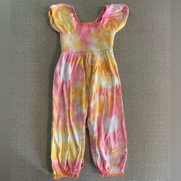 Burt's Bees Other - Burt’s Bees tie dye jumpsuit